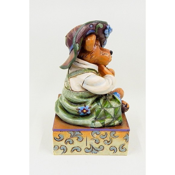 Jim Shore Boyds Bears Best Friends Maebell McBearsley With Teddy 2009 Enesco - Picture 4 of 8